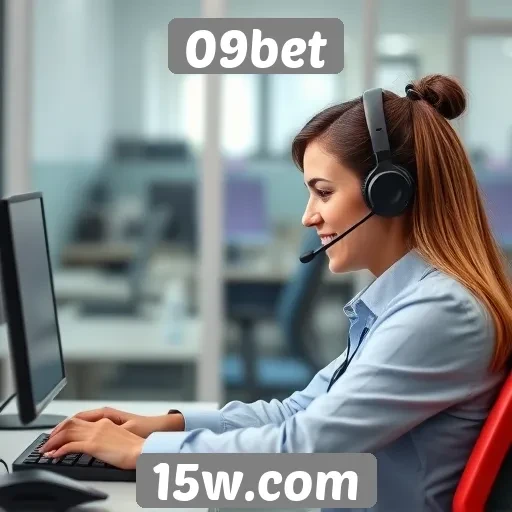 Atendimento ao cliente no site 09bet